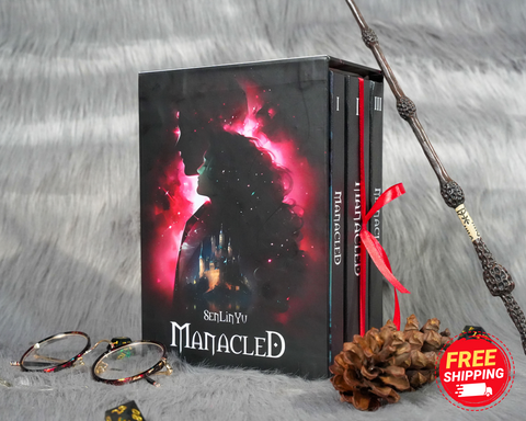 Manacled Book - 3 Volumes Red Set